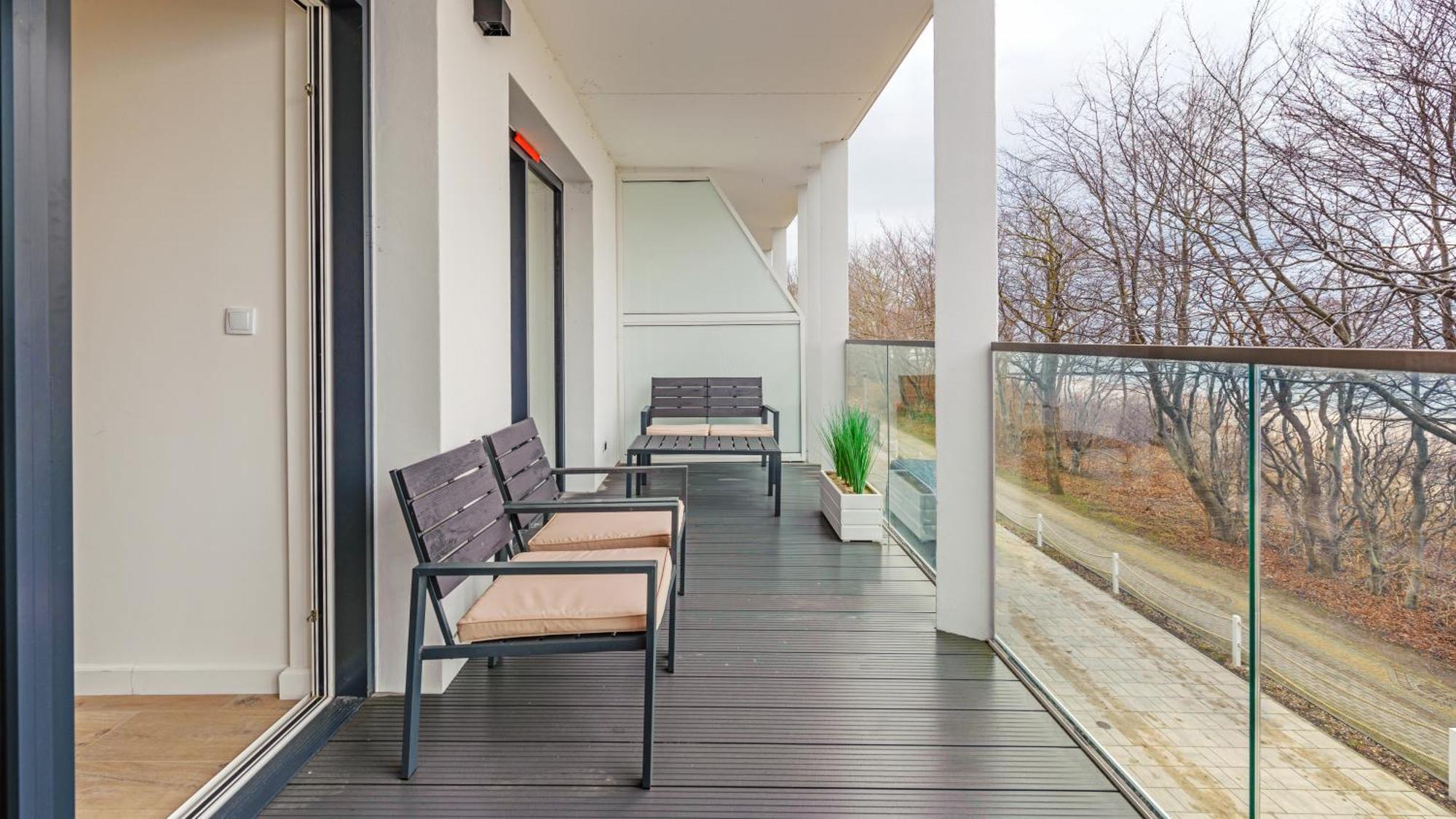 Apartament Szafirowy Od Strony Morza 119- Perlowa Przystan Holiday City Sianożęty Exterior foto